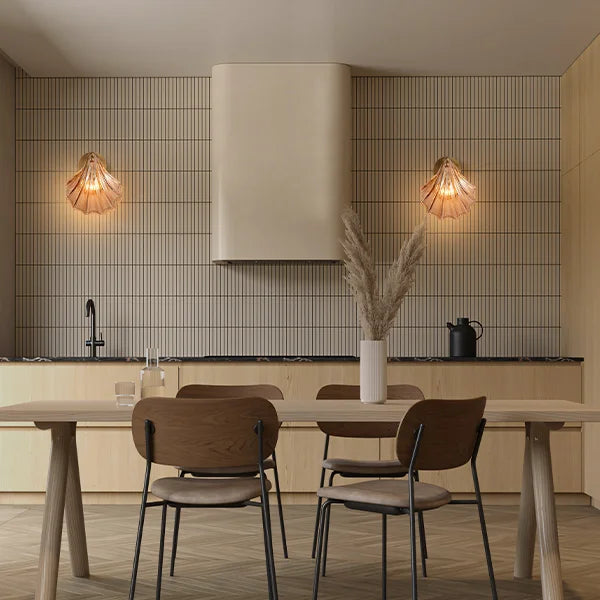 Applique Murale Coquillage – Éclairage Élégant Et Marin