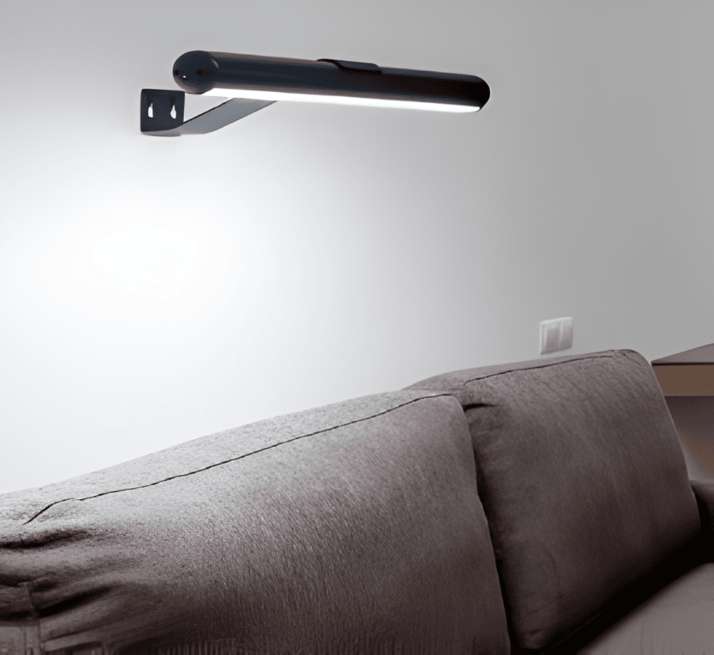 Trådløs USB-oppladbar LED-vegglampe - full rotasjon og praktisk opplading