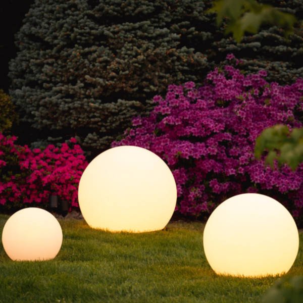 Sphère Lumineuse De Jardin