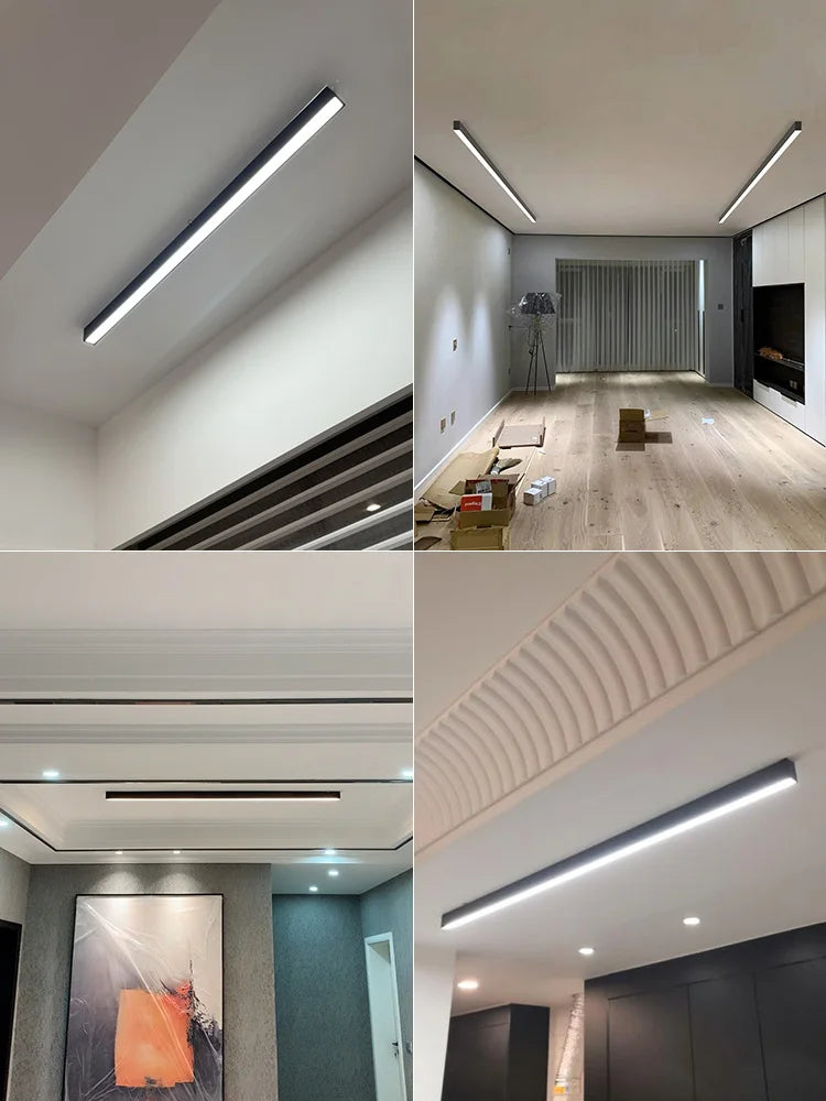 Minimalistisk LED-taklampa - Skandinavisk design 
