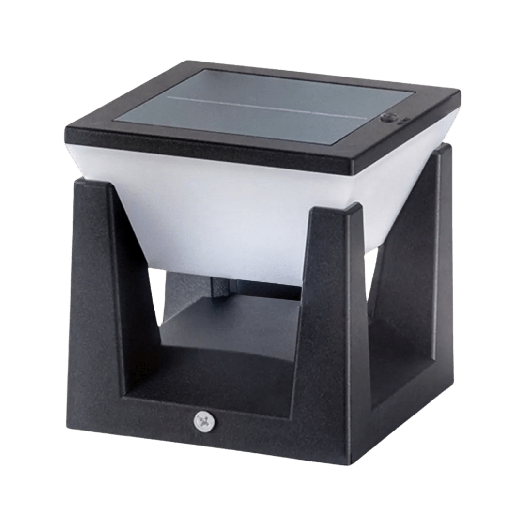 Buitenlamp op zonne-energie - Vierkante vorm & Moderne afwerking