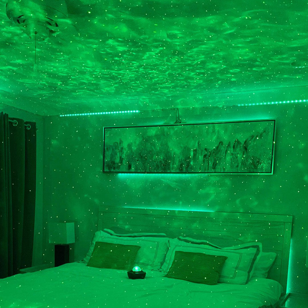 Galaxy Light Projector - oplysende og beroligende dekoration