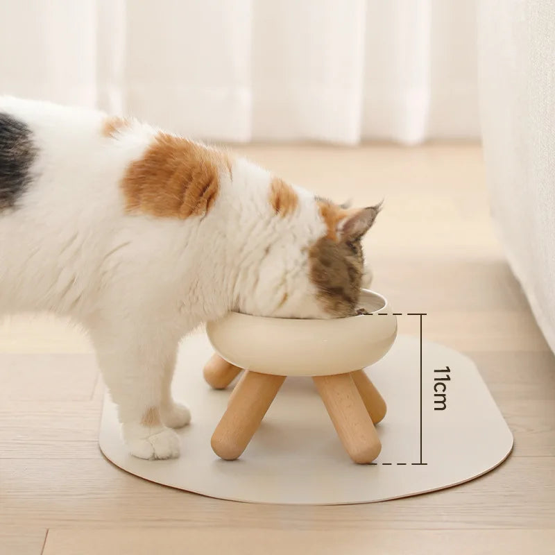 Design Raised Cat Bowl - Komfort og naturlig eleganse