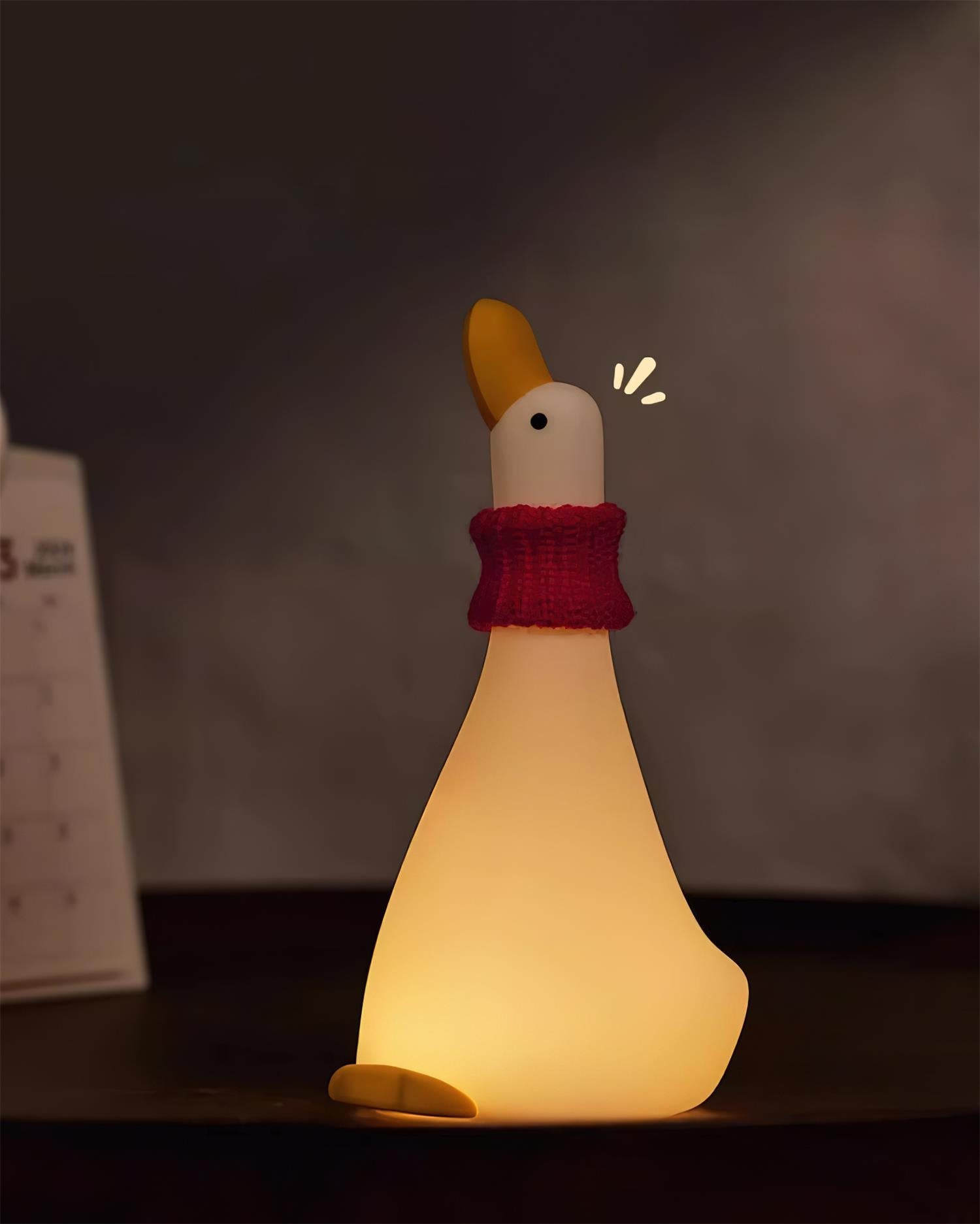 Enchanted Goose Nightlight - 触覚ライトと癒しのデザイン
