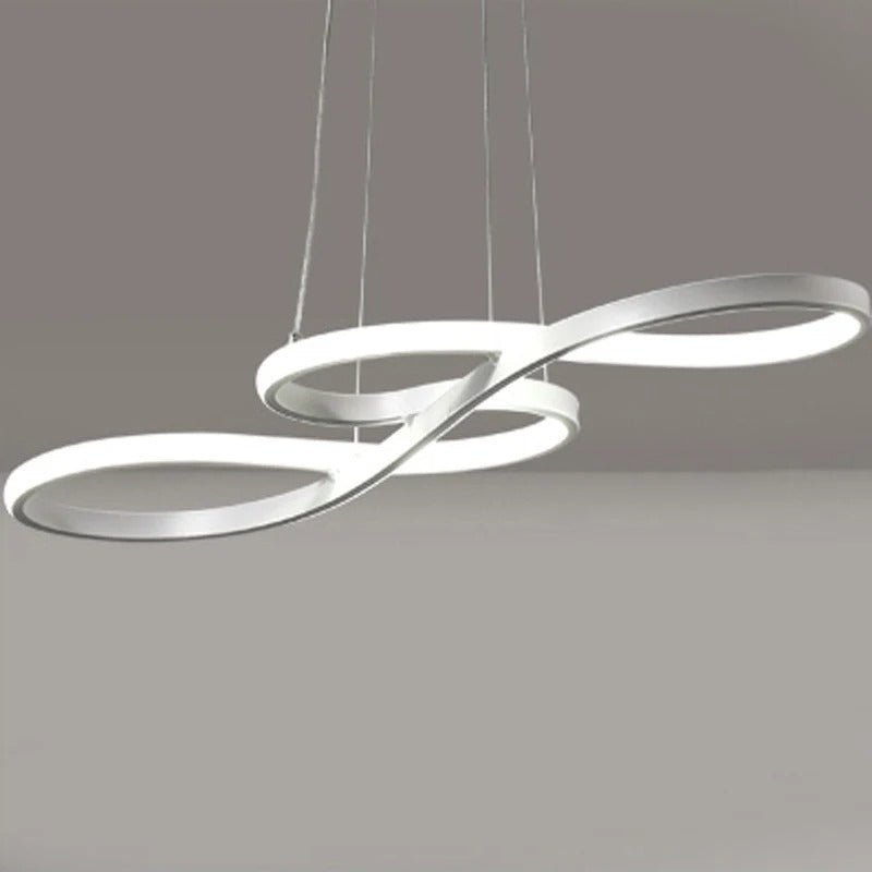 Sospensione LED Moderna A Anelli – Design Elegante e Futuristico 
