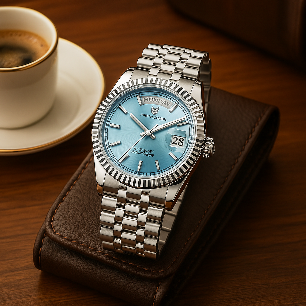 Boris | Elegant Klokke – Automatisk Bevegelse Og Dato Visning 