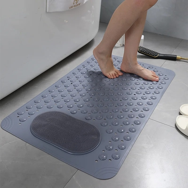Tapis De Douche Antidérapant – Nettoyage Doux Et Massage Des Pieds