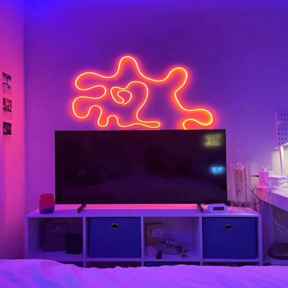 Neon LED flexibil – Control ușor prin aplicație mobilă 