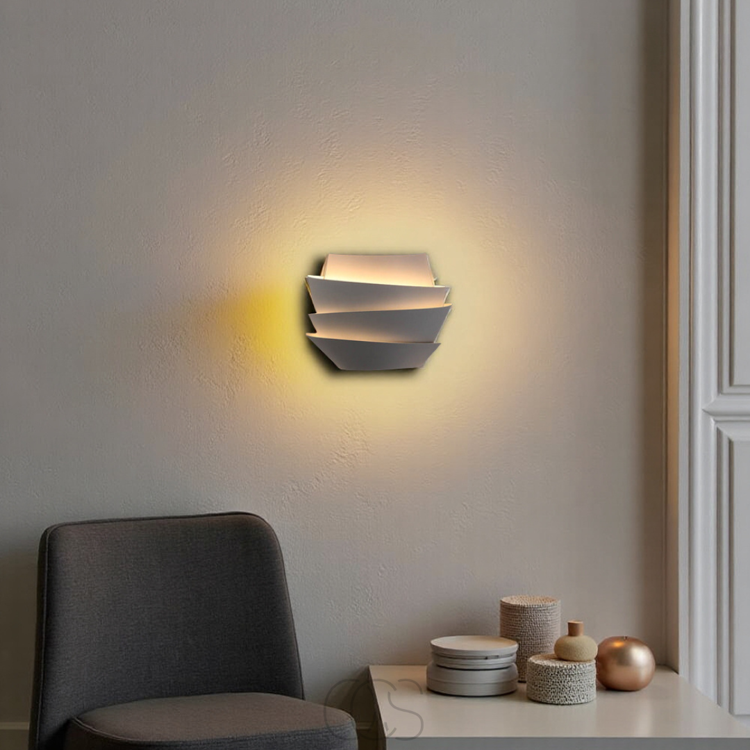 Aplica LED de perete cu dublu fascicul – Iluminat modern și elegant 