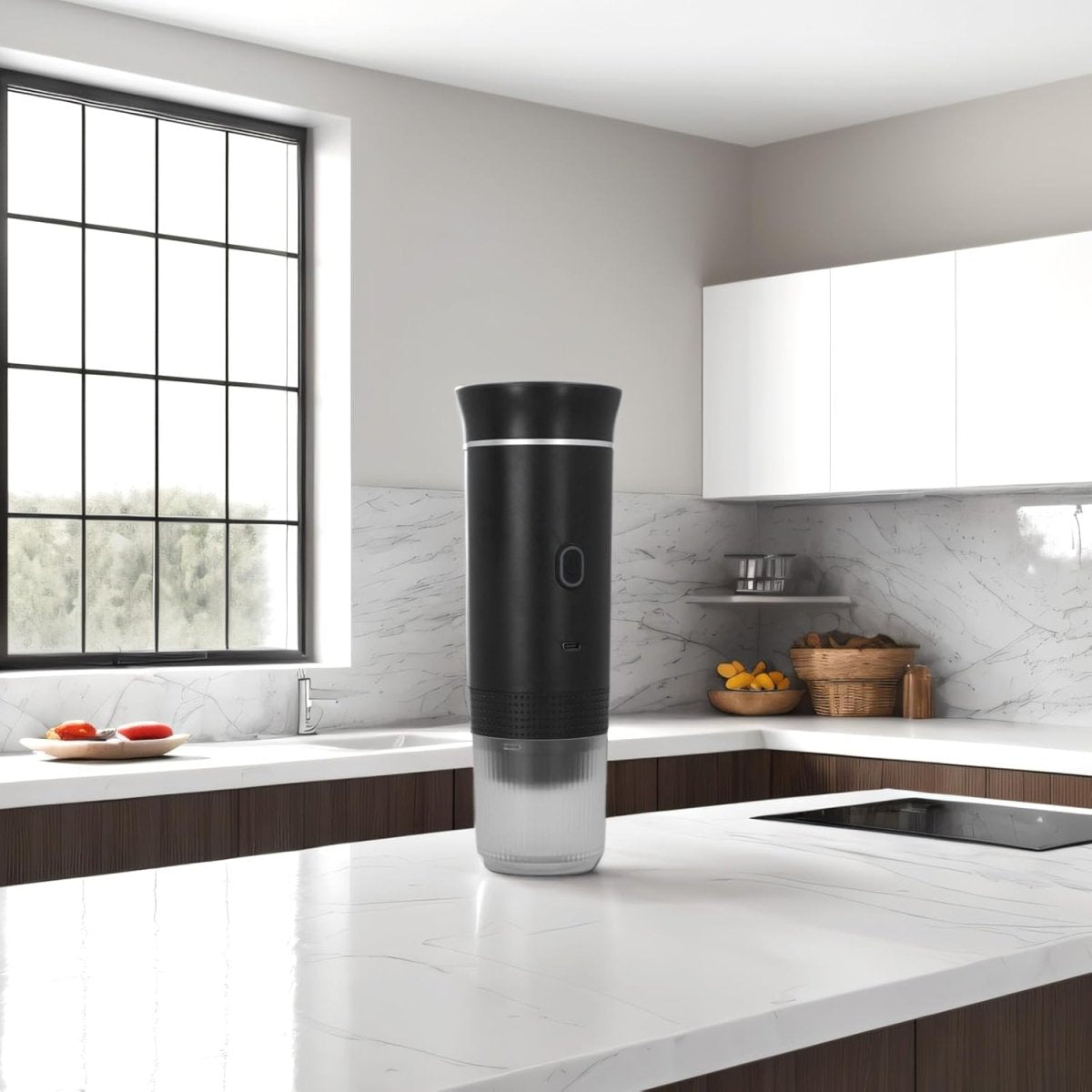 Máquina De Café Portátil 3-en-1 – Ideal Para Oficina, Casa Y Exterior 