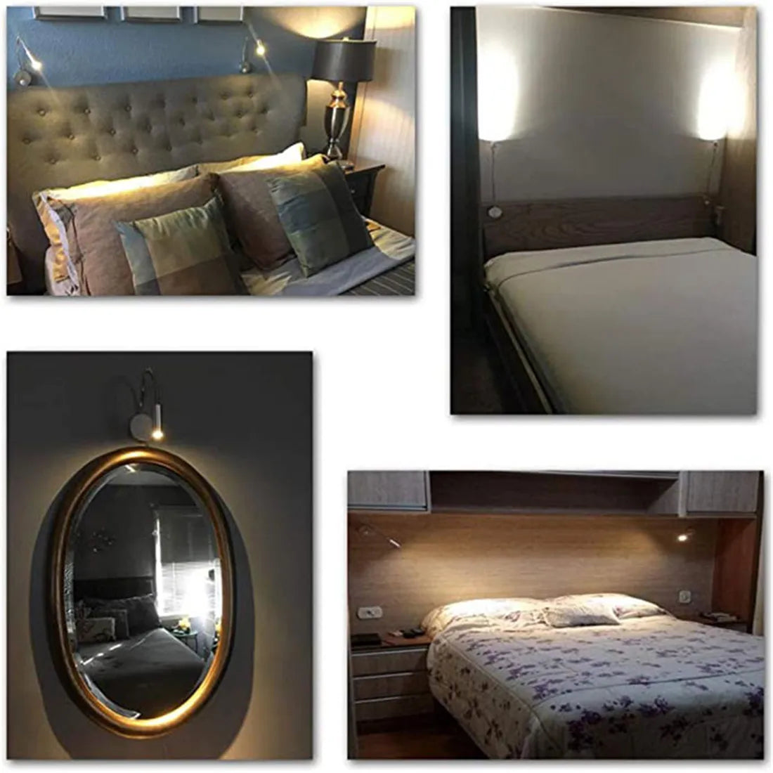 Fleksibel LED-vegglampe - mobilitet, eleganse og målrettet lys