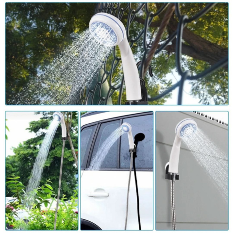 Portable Outdoor Shower - USB Rechargeable