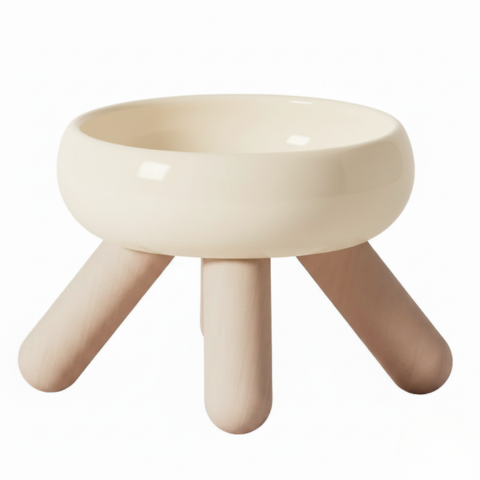 Design Raised Cat Bowl - Komfort og naturlig eleganse