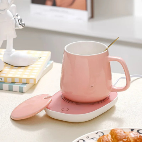 Värmehållare för kopp — Drycker Alltid i Rätt Temperatur 