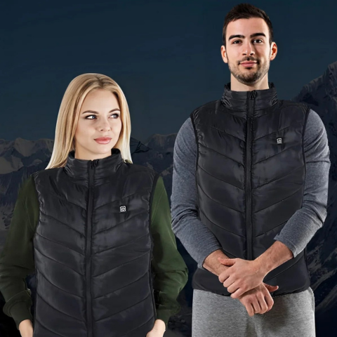 Chaleco de abrigo unisex - Temperatura ajustable y estilo moderno