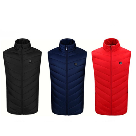 Unisex varmevest - justerbar temperatur og moderne stil