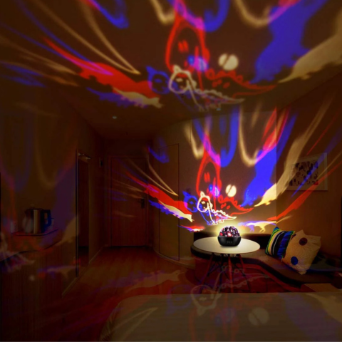 Dinosaurie-strålkastare - Realistisk projektion och originell dekor