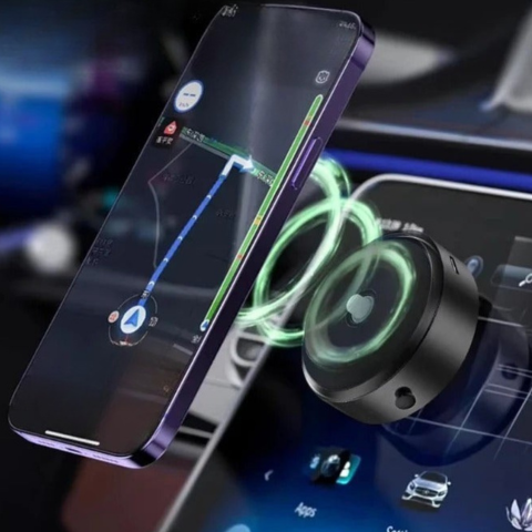 Magnetyczny uchwyt samochodowy na telefon 360° - bezpieczne mocowanie i praktyczne zastosowanie