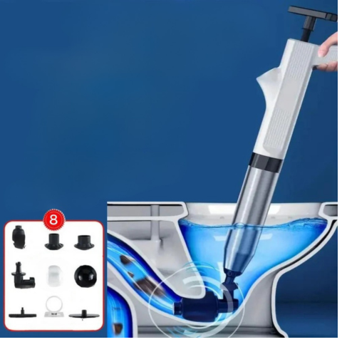 Air Pressure Plunger - New Generation For Fast Results