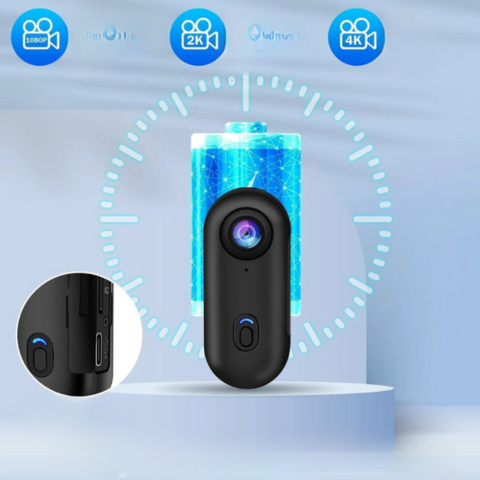 Body Camera 4K - Alta definizione e grande capacità