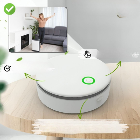 Gerador de Ozono Portátil – Purificação Eficaz e Fácil de Transportar 