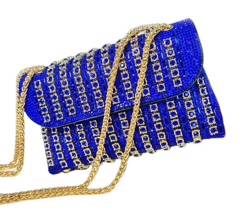 Ida | Evening Clutch Embellished with Rhinestones — Brilliant Elegance for Your Outings 