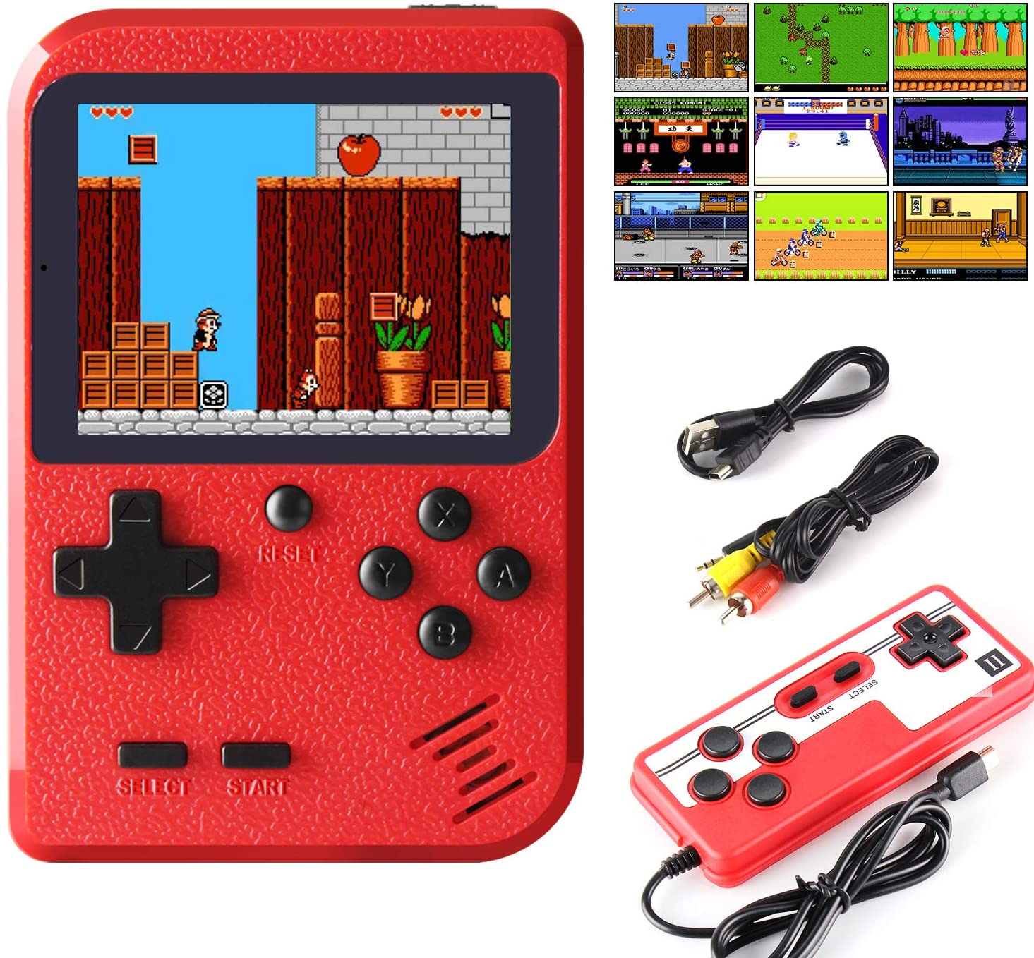 Retro Portable Games Console 400-En-1