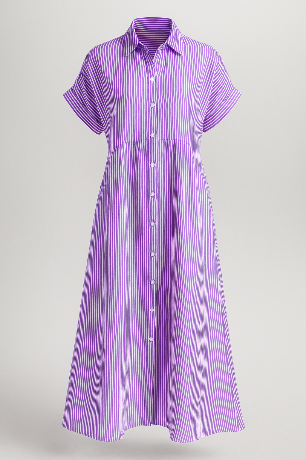 Midi-jurk met zakken – Elegant, comfortabel en met praktische zakken 