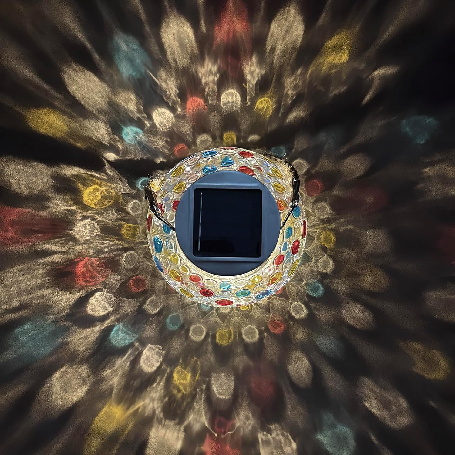 Aurinkokäyttöinen Ulkovalaisin — Lasinen Eleganssi 