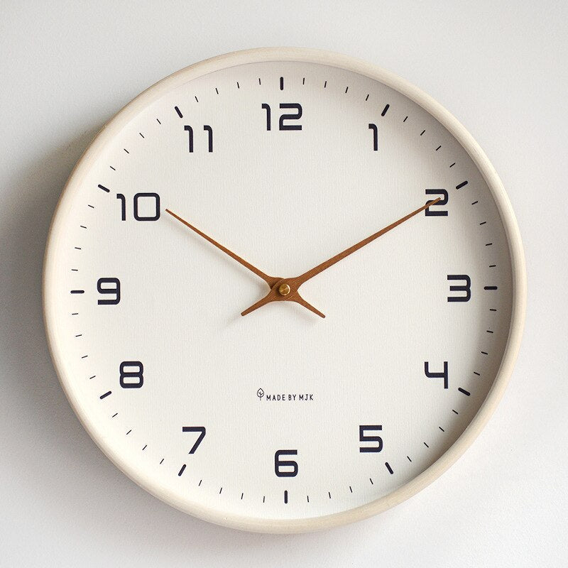 Horloge Murale Moderne – Style Épuré Inspiré Du Design Nordique
