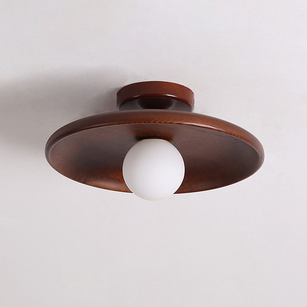 Rund Lampe – Enkel Stil Og Raffinert Atmosfære 