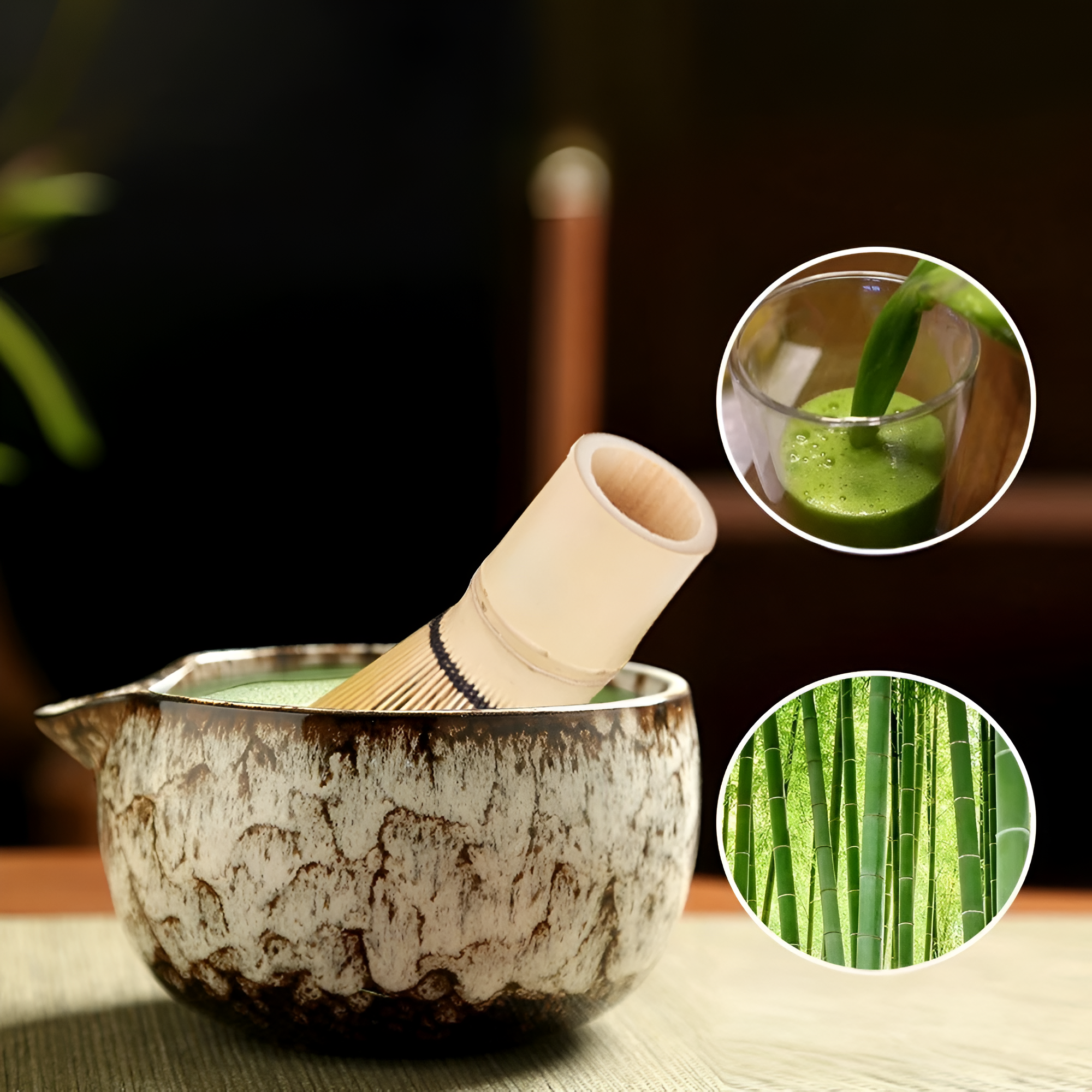 Matcha 6 Piece Preparation Set - Håndverksmessig eleganse og raffinert smak