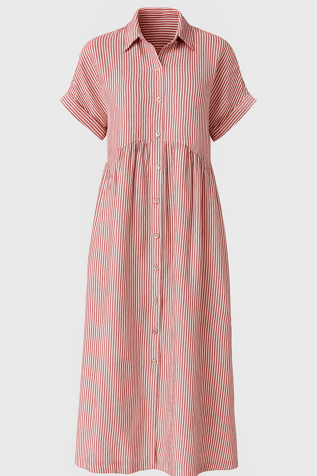 Midi-jurk met zakken – Elegant, comfortabel en met praktische zakken 