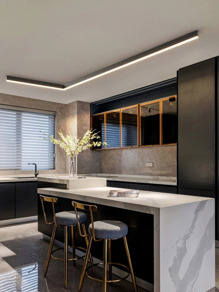 Minimalistisk LED-taklampa - Skandinavisk design 