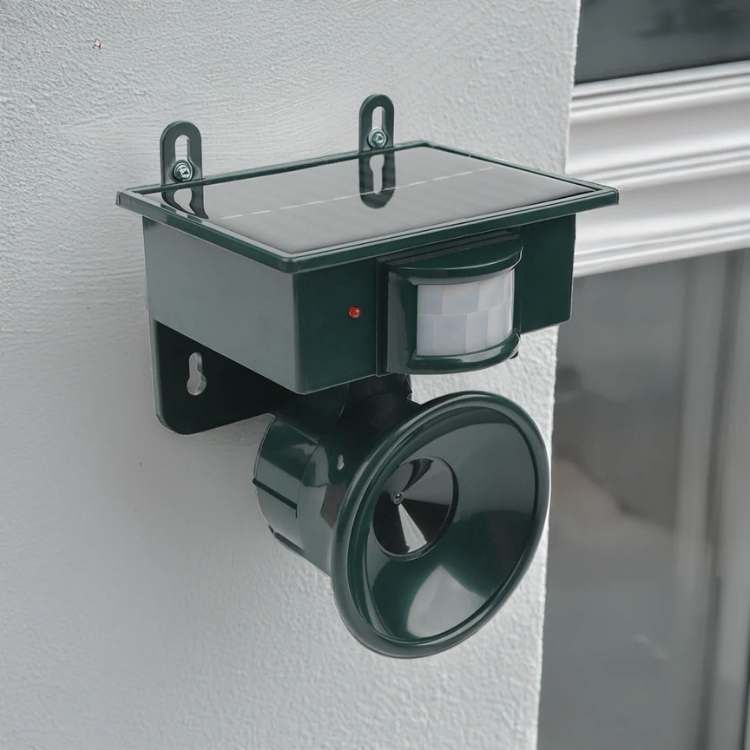 מכשיר דוחה אלקטרוני לגינה — צדד את הציפורים ומגן על המרחבים שלך 