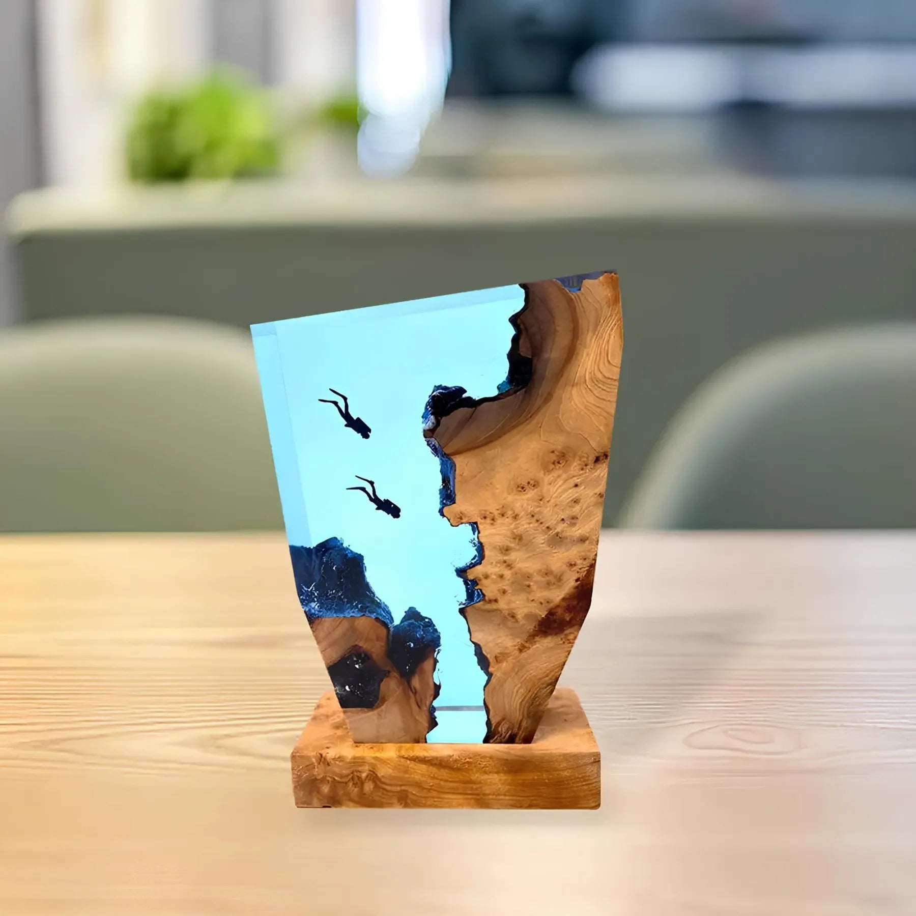 オーシャンテーブルランプ - 心地よい照明装飾 