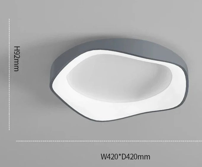 Plafonnier LED Asymétrique – Tendance Et Élégance